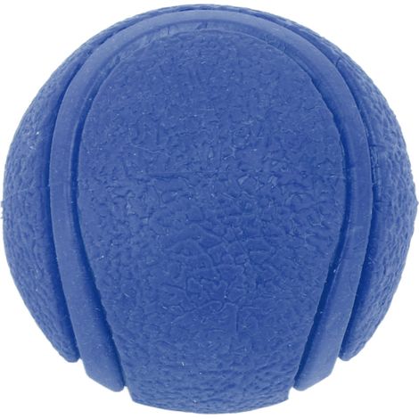 Jouet pour chien balle en caoutchouc flottante balle interactive nettoyage des dents chiot jouet à mâcher M bleu (1/5)