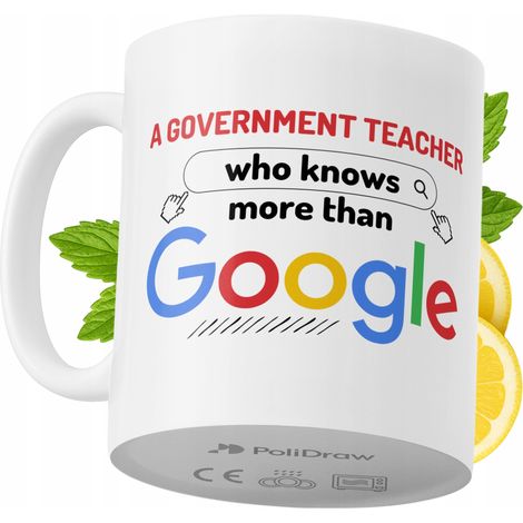 Mug humoristique « Gardien » avec texte amusant et design graphique. Idéal pour les anniversaires, les fêtes et les occasions spéciales. Mug premium pour la maison, le bureau et le travail. Blanc, 330
