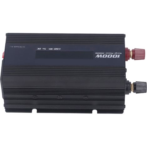 1000-W-Kfz-Spannungswandler (12 V auf 220 V), Zigarettenanzünderstecker-Adapter mit intelligenter Kühlung und mehrfachem Schutz, DC/AC-Wechselrichter (1/5)