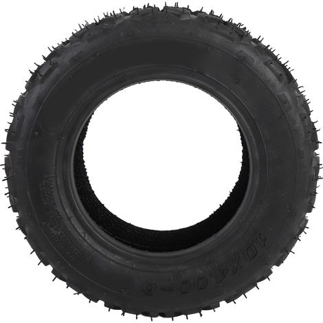 Pneu sous vide 10x4.00-6TL pour trottinette électrique, roue de rechange en caoutchouc de 10 pouces pour accessoires de trottinette électrique (1/5)
