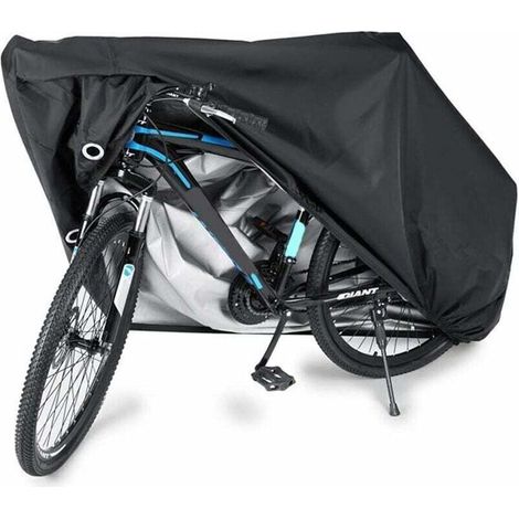 Fahrradabdeckung, wasserdichte Outdoor-Schutzhülle für Fahrräder, staubdichte und UV-beständige Abdeckung für Mountainbikes und Rennräder, 200 x 70 x 110 cm (1/4)