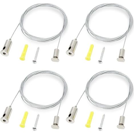 4 x 2 m x 0.3 cm Adjustable Cable Suspension for LED Panels (1/5)
