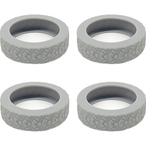 Lot de 2 patins antidérapants semi-transparents autocollants pour règle en tissu de 0,79 pouce de diamètre, accessoire de couture (1/5)