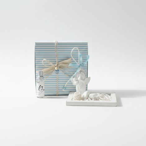 Etm Bomboniere Angelo Gesso Diffusore Profumo Celeste