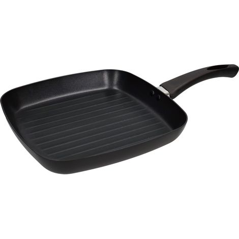 Grillpfanne aus gepresstem Aluminium der Noova-Serie, Ø 28 cm