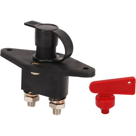 12V 24V Coupe-Circuit Étanche 200A 1000A Interrupteur Déconnecteur de Batterie avec Clé Universel pour Auto (1/5)