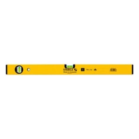 Stabila Leichtmetall-Wasserwaage 600 mm, 0,5 mm/m, 2x Glaslibellen (1/2)