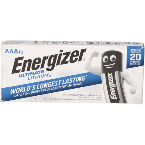 20x Energizer Ultimate Batterie Lithium LR03 1.5V AAA Micro L92 (1/5)