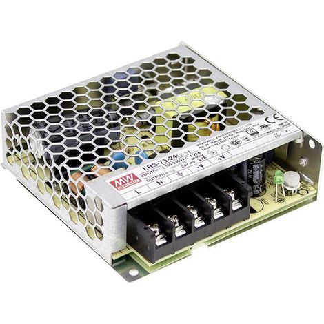 Mean Well LRS-75-12 Alimentatore a commutazione. 12 V/DC 6 A 72 W