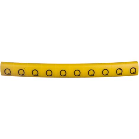 Marcador de cables OZ-0/Q amarillo E04ZP-01020103900 /100 unidades/