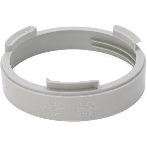 Interface de Tuyau de Conduit D'échappement de Climatiseur Adaptateur, 150mm/5.9in Interface de Rond D'interface Connecteur de Tuyau de Fenêtre D'échappement Portable AC Coupleur de Climatiseur (1/5)