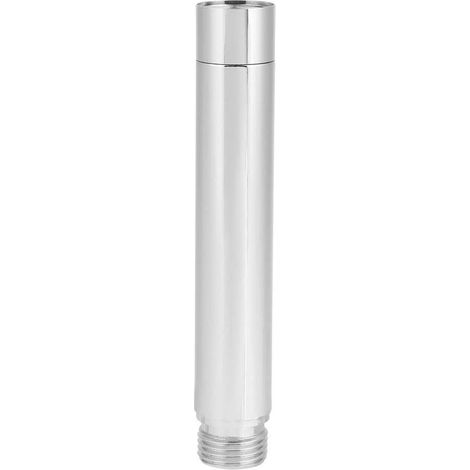 Tube d'extension de douche en acier inoxydable, rallonge pour pommeau de douche, prolongateur de douche (1/5)