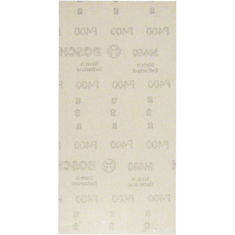 Bosch Schleifblatt M480 Net Best for Wood and Paint 115 x 230 mm 400 50 Stk (1/4)