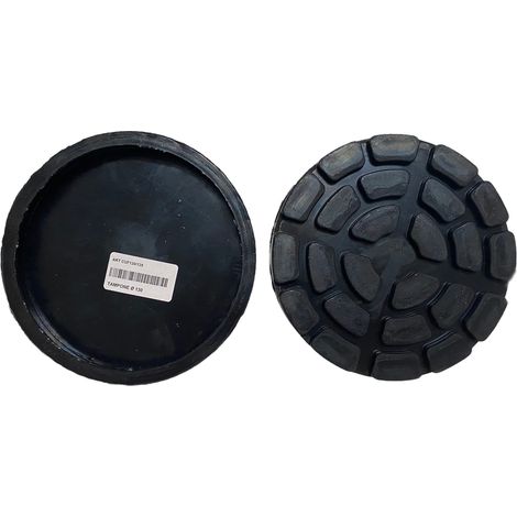 TAMPONI A CUFFIA GOMMA TONDO PONTE SOLLEVATORE RAVAGLIOLI Ø130mm 4pz (1/2)