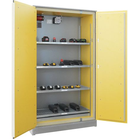 LaCont, Armoire de sécurité pour le stockage d'accumulateurs SiS