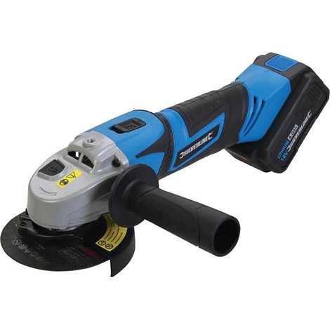 Smerigliatrice Angolare silverline 115 mm A batteria 18 V (1/5)