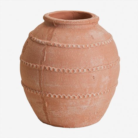 Jarrón en Terracota (↑25 cm) Agnon SKLUM