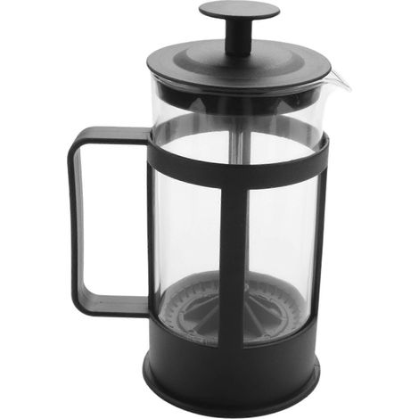 Cafetière à piston café et thé machine 12Oz Thickened Borosilicate verre presse Rust sans compatible lave vaisselle (1/5)