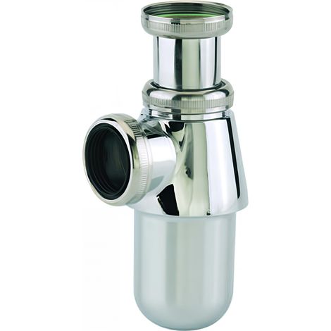 Siphon pour lavabo et bidet en ABS chromé Valentin 32 mm, modèle REG 607000 (1/3)