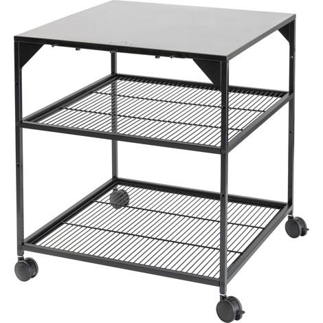 Witt Pizza-Tisch XL mit 4 feststellbaren Rädern 80 x 80 x 90 cm 48651013