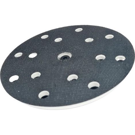 Bandeja para disco de velcro de 150 mm de diámetro, 9 agujeros