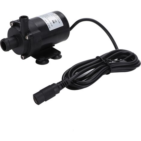 Pompe de fontaine submersible 12V sans balais pour étang et bassin, usage terrestre et aquatique JT-660A (1/5)