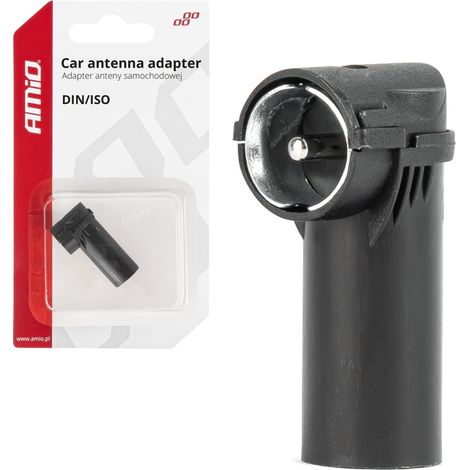 Adattatore per antenna con connettore DIN ISO angolato amio-03968 (1/5)