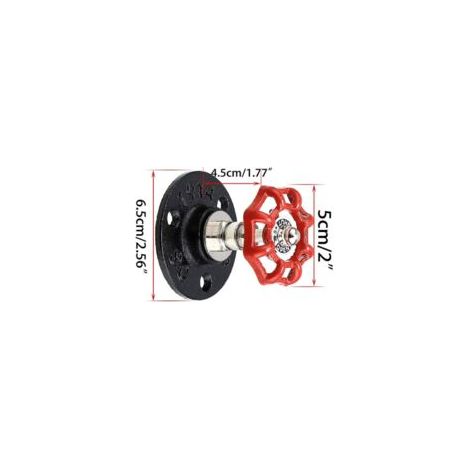 3 ganci appendiabiti vintage, supporto da parete in ferro stile industriale retrò per abiti, asciugamani, borse, ombrelli, cappelli, decorazioni per la casa in stile antico - Crezuo