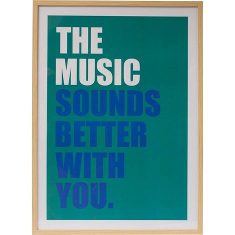 Poster incorniciato darius verde cedro 50x70cm - Atmosphera créateur d'intérieur