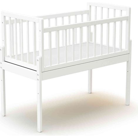 Les Tendances – Berceau cododo en hêtre massif – Matelas 40x80 cm – Finitions à base d’eau – Conception française