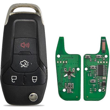 Identifiant FCC : N5f-a08taa, puce ID49, clé télécommande de voiture 315 MHz pour Ford Explorer F250 et F350, clé pliante sans clé à 4 boutons (1/5)