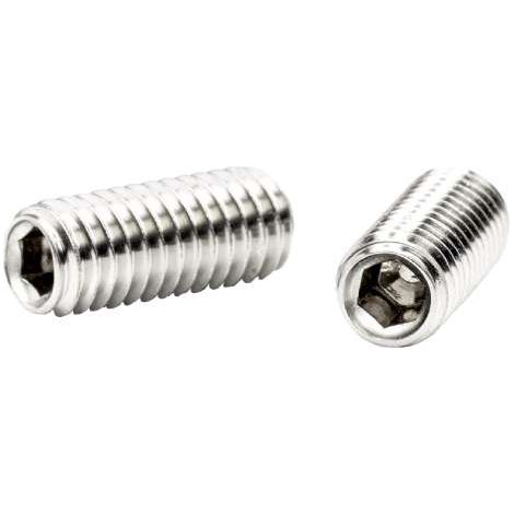 Grani Cava Esagonale Punta Conica Inox Mm.4X 8