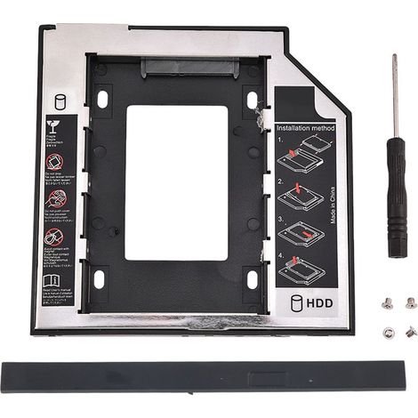 Support de Disque Dur Interne SATA 2.5 Pouces pour Lecteur DVD Lenovo Samsung (1/5)