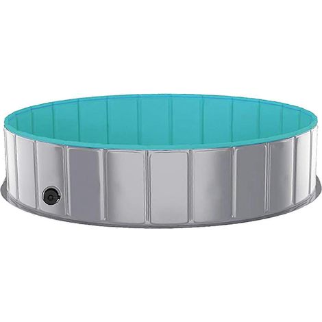 Baignoire pliable en PVC, piscine portable pour enfants et chiens, baignoire portable pour animaux de compagnie, piscine intérieure et extérieure pour enfants et animaux de compagnie (1/5)