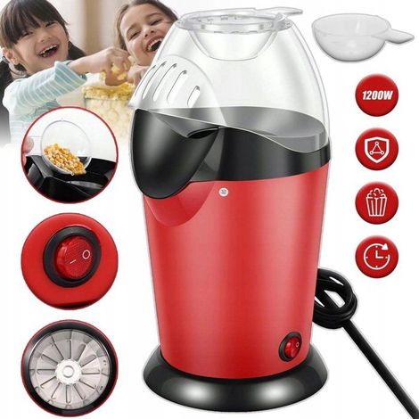 Popcornmaschine - MiniJoy - POP-MA1 - 1200 W - Heißluftgegart - Fertig in 2-3 Min