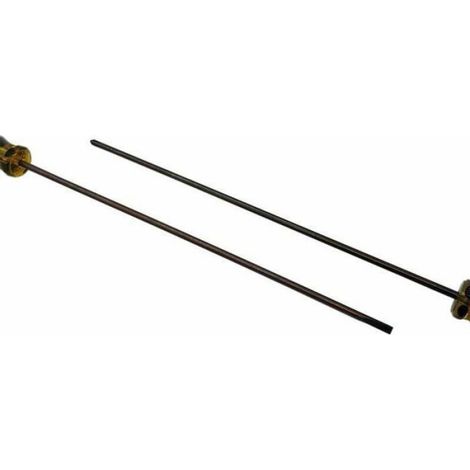 Tournevis extra-long - - Tête cruciforme et plate - 300 mm - Aimant puissant - Ergonomique - Antidérapant (1/4)
