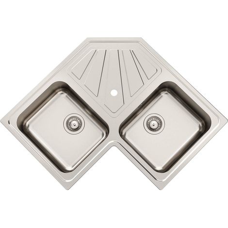 Foster 3303 060 Fregadero encastrado bajo encimera Acero inoxidable (1/2)