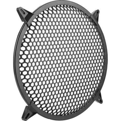 Grille de protection en plastique pour caisson de basses de 30 cm (12 pouces) pour voiture, destinée à la modification et à la protection des haut-parleurs. (1/5)