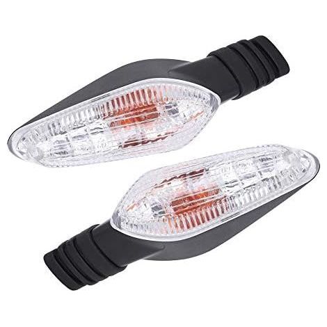 Intermitentes para Ducati. Accesorio para Ducati. Par de intermitentes iluminados para Ducati Streetfighter 848, 1099 y Multistrada 1200 (lente transparente) X5a790. (1/5)