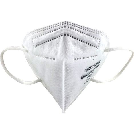 Mascherina ffp2 Cofra Screenful  con lacci dietro orecchie cf. 5 pz