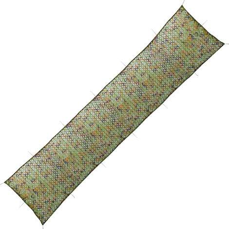 Filet de camouflage avec sac de rangement 1,5 x 7 m