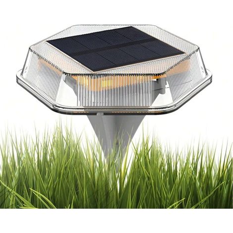 Solar LED Garden Path Stair Lights Outdoor Garden Solar Lights 2V 0.4W 1200mAh Ni-MH Battery, IP65 Waterproof (1/5)