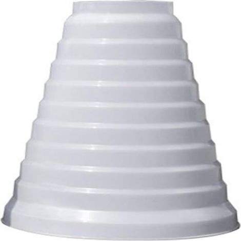 Réducteur De Tuyau Rond - PVC - Diamètre 80 À 200 mm - Pour Systèmes De Ventilation Et Climatisation - 1 Pièce