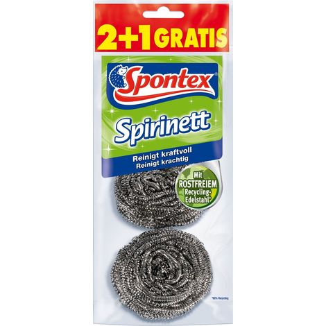 Bosch - spontex spiritnett' - pagliette aciaio - 00469946 - 4008600090984 (1/5)