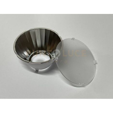 GRI015- RIFLETTORE IN ALLUMINIO PER BINARIO EUROSTANDARD 15°