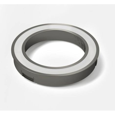 Spot led circulaire encastrable - Décor : Inox - HALEMEIER (1/4)