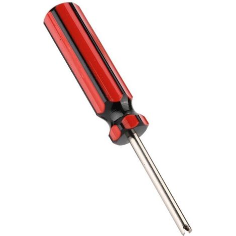 Outil de Démontage de Noyau de Valve, Outil Universel de Réparation de Noyau de Valve à Tête Unique de Camion de Voiture pour Tous les Pneus de Véhicule (1/4)