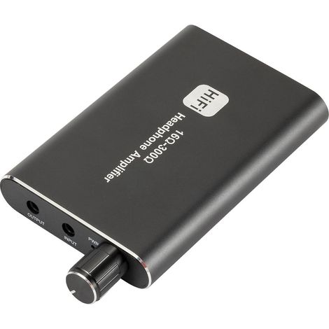 Amplificateur casque portable aluminium HiFi audio amplificateur casque amélioration sonore AMP 600mAh avec 3. (1/5)
