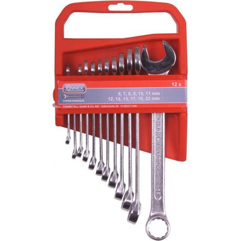 Chiavi combinate serie 12 pz.