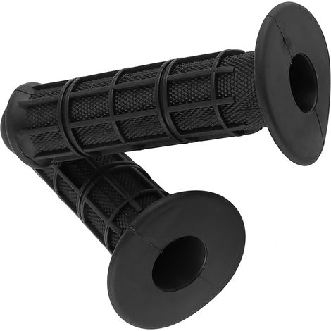 Universelle schwarze Silikon-Motorradlenkergriffe, 22/25 mm (7/8 Zoll), Paar, rutschfest und komfortabel, kompatibel mit den meisten Motorrädern, Quads und Rollern. (1/5)